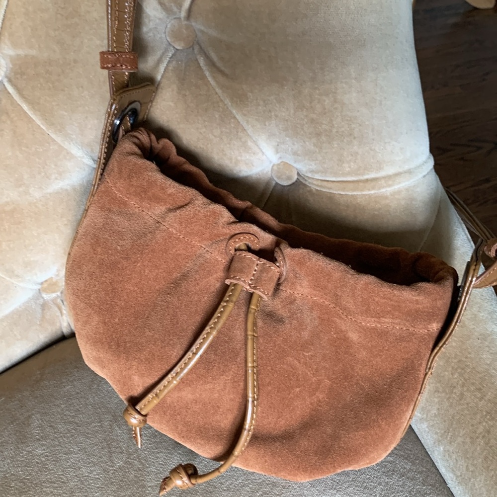 Hammitt Cooper Small in Cognac Croc with Gunmetal Hardware!!! CUTE!!!